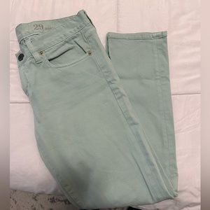 ✨J. Crew Teal Jeans